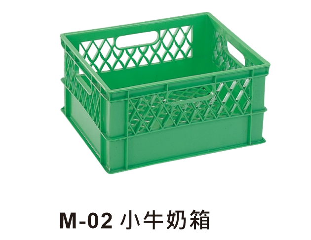 M-02 小牛奶箱 塑膠箱籃